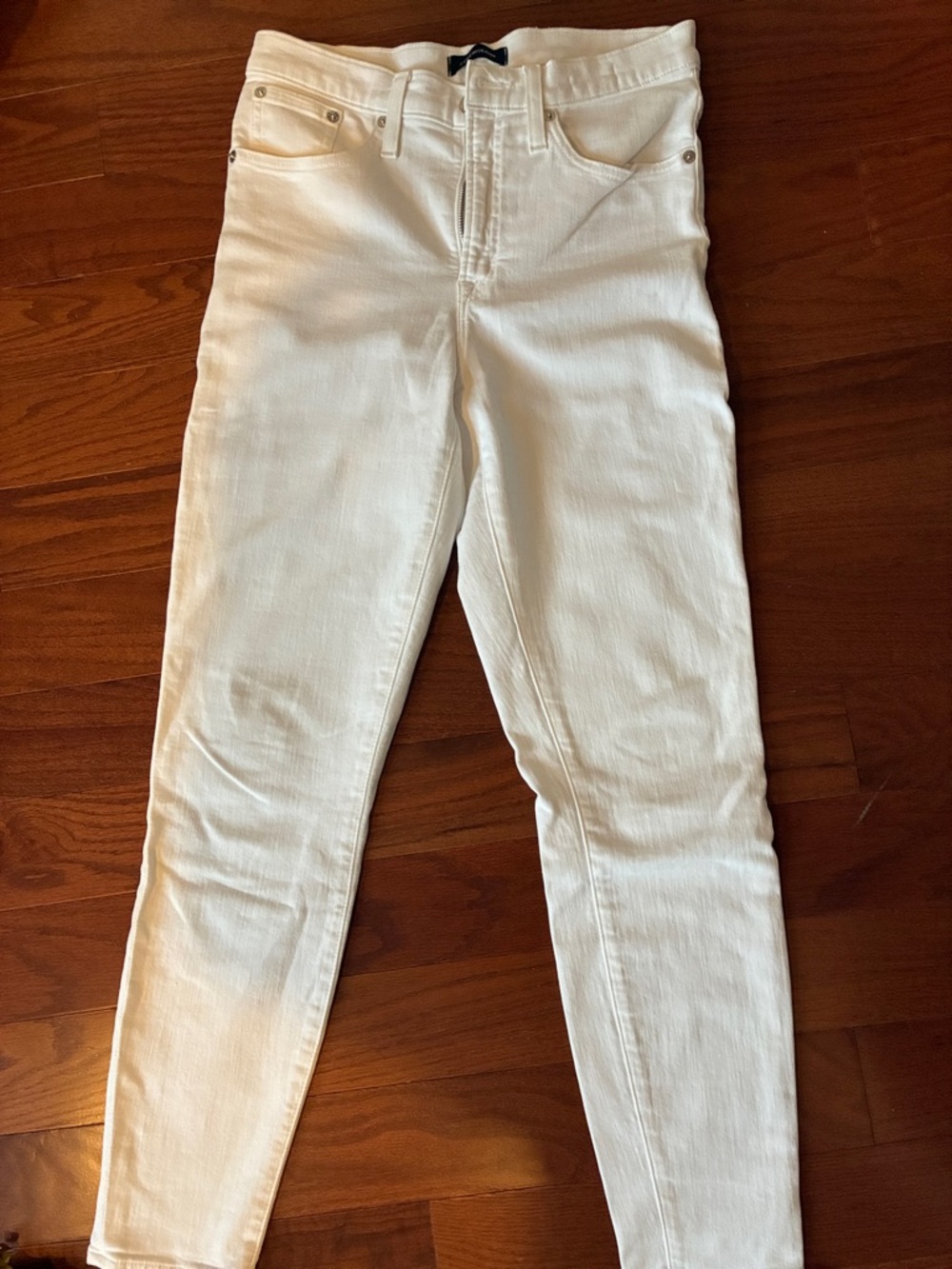 J Crew white jeans